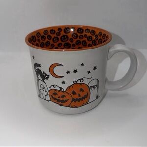 Cobwebs & Cauldrons Halloween Themed Black / Orange with Popular Spooky Motifs